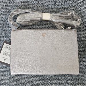 MCM Milla Leather Double Zip Cros